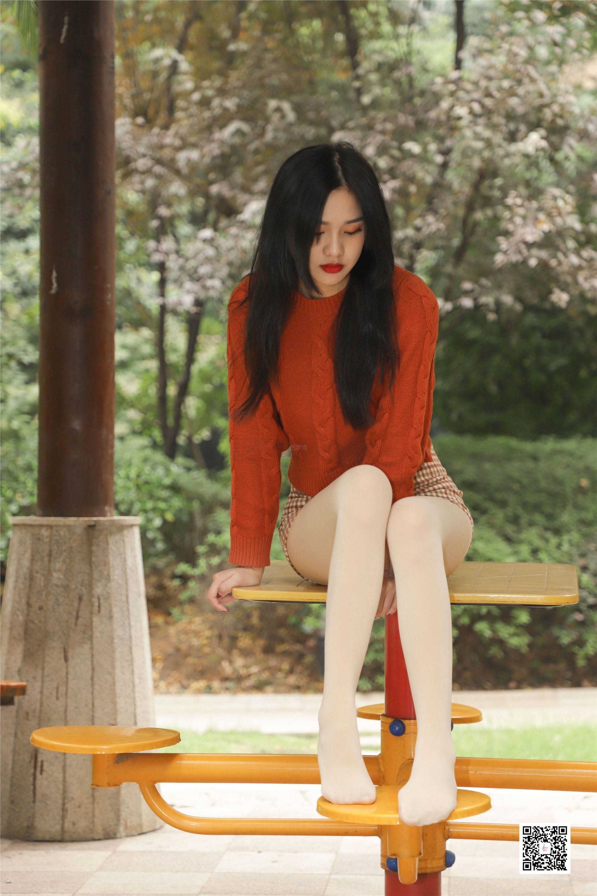 SiHua思话 SJ065 橙子 冬日公园那一缕阳光